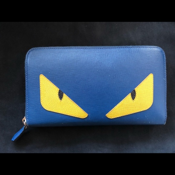 fendi monster wallet